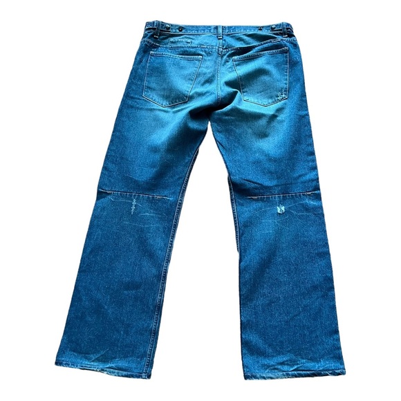 Roy Men’s Jeans Button Fly Straight 34 X 31 Made in Australia 100% Cotton - Picture 3 of 10